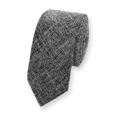 Baumwolle Krawatte schwarz weiß