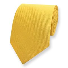 Krawatte gestreift gelb fine line