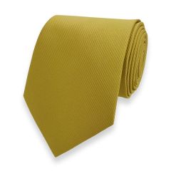 Krawatte gestreift gold fine line