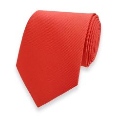 Krawatte gestreift rot fine line