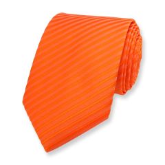 Krawatte gestreift orange