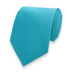 Krawatte gestreift türkis fine line