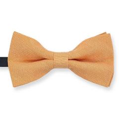 orange Kinderfliege Baumwolle