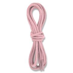 Schnürsenkel lachs gewachst rund