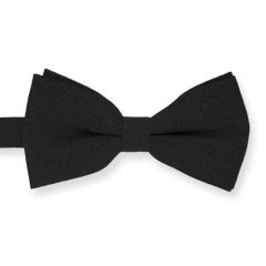 schwarze Fliege aus Baumwolle