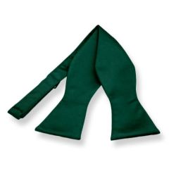 Fliege selber binden dunkelgrün