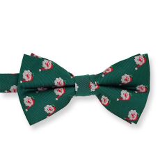 Weihnachtsfliege Weihnachtsmann dunkelgrün