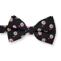 Weihnachtsfliege Weihnachtsmann Schwarz