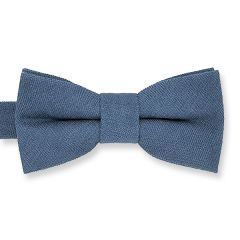 Kinderfliege Wildleder vintage blau