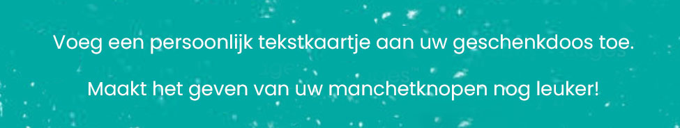 giftcard manchetknopen geschenkdoosje