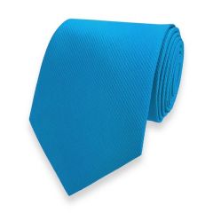 Krawatte gestreift himmelblau fine line