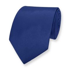 Krawatte dunkelblau einfarbig