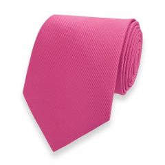 Krawatte gestreift neon rosa fine line