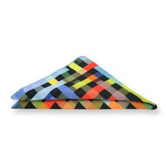 Einstecktuch Regenbogen Print